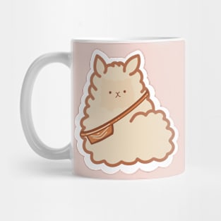 Cute Alpaca Ready for Adventure Mug